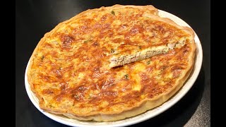 RECETTE D’ÉTÉ SIMPLE ET RAPIDE LA QUICHE AU THON