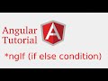 Angular 9 tutorial in Hindi #10 if else condition (*ngIf)