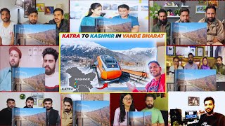 Katra to Kashmir: First Vande Bharat Train Journey 🚆✨ || A Historic Ride! Reaction🤩🔥