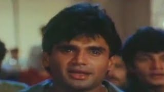 Darwaje Pe Tere Baarat - Video Song | Krishna | Sunil Shetty, Karisma Kapoor