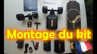 montage kit Landwheel L3-X sur deck Bustin Mission