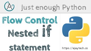 Nested if statement | Just enough Python