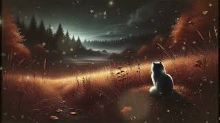 【作業用BGM】癒しとリラックス/晩秋夜の猫 Healing and relaxation/Cat in late autumn night