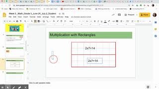Multiplication with Rectangles