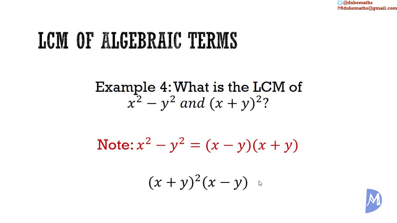 Least Common Multiple Calculator Polynomials