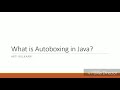 What is Autoboxing in Java?