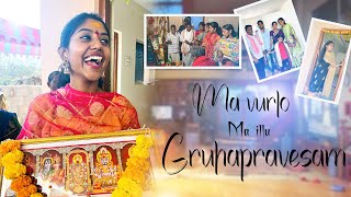 Ma vurlo ma illu gruhapravesam|| emotional vlog || family || Bajana //madhupriya