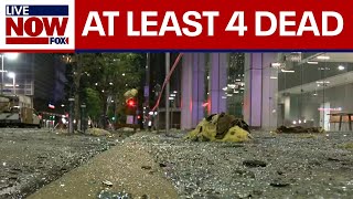 Severe weather shatters windows in Houston, TX: At least 4 dead | LiveNOW from FOX