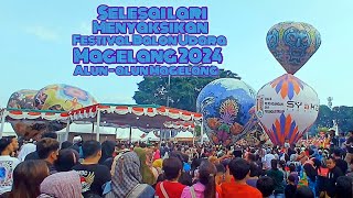 selesai lari lanjut lihat festival balon udara Magelang 2024