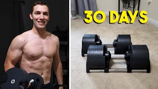 30 Days With The Nuobell Adjustable Dumbbells: Best Home Workout Equipment