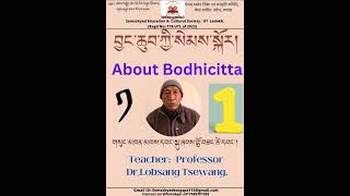 བྱང་ཆུབ་སེམས་སྐོར་ཟུར་དང་པོ། Buddhicatta teaching part 1.