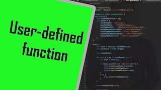 User Defined Function [C Programming Bangla Tutorial]