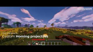 Custom Homing Projectiles | ExecutableItems | Minecraft