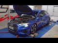 Stage 2 Audi S3 8Y makes 440HP on the DYNO | Feat. Eventuri Intake, Exhaust, Intercooler & Ecu Tune