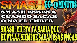 SMASH SACA SU PROHIBIDO EMBER Y LA ACABA EN 19 MINUTOS | DOTA 2 COSAS