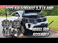 2019 KIA SORENTO 3.3 LX AWD | HOW TO REPLACE WHEEL BEARING HUB ASSEMBLY | Howto/Diy