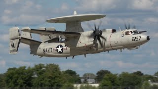 E-2 Hawkeye Demo - EAA AirVenture Oshkosh 2022