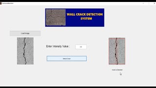 Wall Crack Detection Using Matlab
