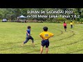 4x100 Meter Lelaki Tahun 1 & 2 | Sukan SK Sagindai Ranau 2023 | PART 2