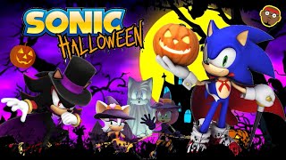 Sonic Halloween Run | Halloween Run and Freeze | Sonic the HedgeHog Kids Game | PhonicsMan Fitness