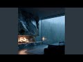 Midnight Window Raindrops