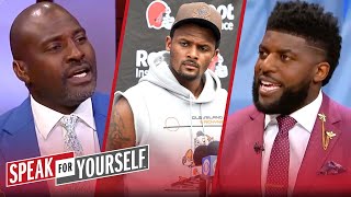 Deshaun Watson addresses media after Browns mini-camp, Wiley & Acho react | NFL | SPEAK FOR YOURSELF