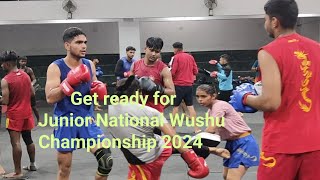 Wushu Sanda Training For Junior National Championship 2024 ||  वुशू ट्रेनिंग सेंटर लखनऊ || सांडा