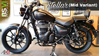 New Royal Enfield Meteor 350 Stellar Black BS6 | On Road Price | Mileage | Features | Specs