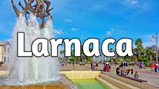 Walking in LARNACA / Cyprus 🇨🇾- Winter Day in Cyprus - 4K 60fps (UHD)2022