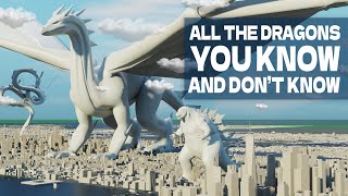 Dragons Size Comparison | 3D