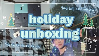 [캐럿로그] 세븐틴 색깔 누가 뺏어갔어 | 홀리데이 언박싱 같이 가요 | SEVENTEEN | HOLIDAY | UNBOXING | CARAT VLOG