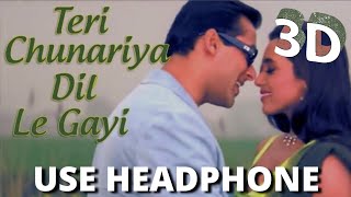 Teri Chunnariya - 3D Song | Hello Brother | Salman Khan & Rani Mukherjee | Kumar S & Alka Yagnik