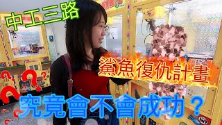 [小獅子樂園]中工三路 鯊魚復仇計畫 究竟會不會成功?( 中工三路 娃娃機 選物販賣機  台湾 UFOキャッチャ)