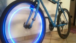 How To Create An Awesome Blue LEDS Bike Wheel - DIY  Tutorial - Guidecentral