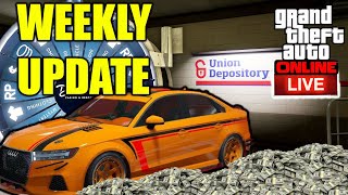 GTA 5 Online New Lucky Wheel Podium Car, TRIPLE MONEY IS BACK!!