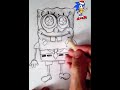Spongebob Draws | How To Draw SpongeBob SquarePants