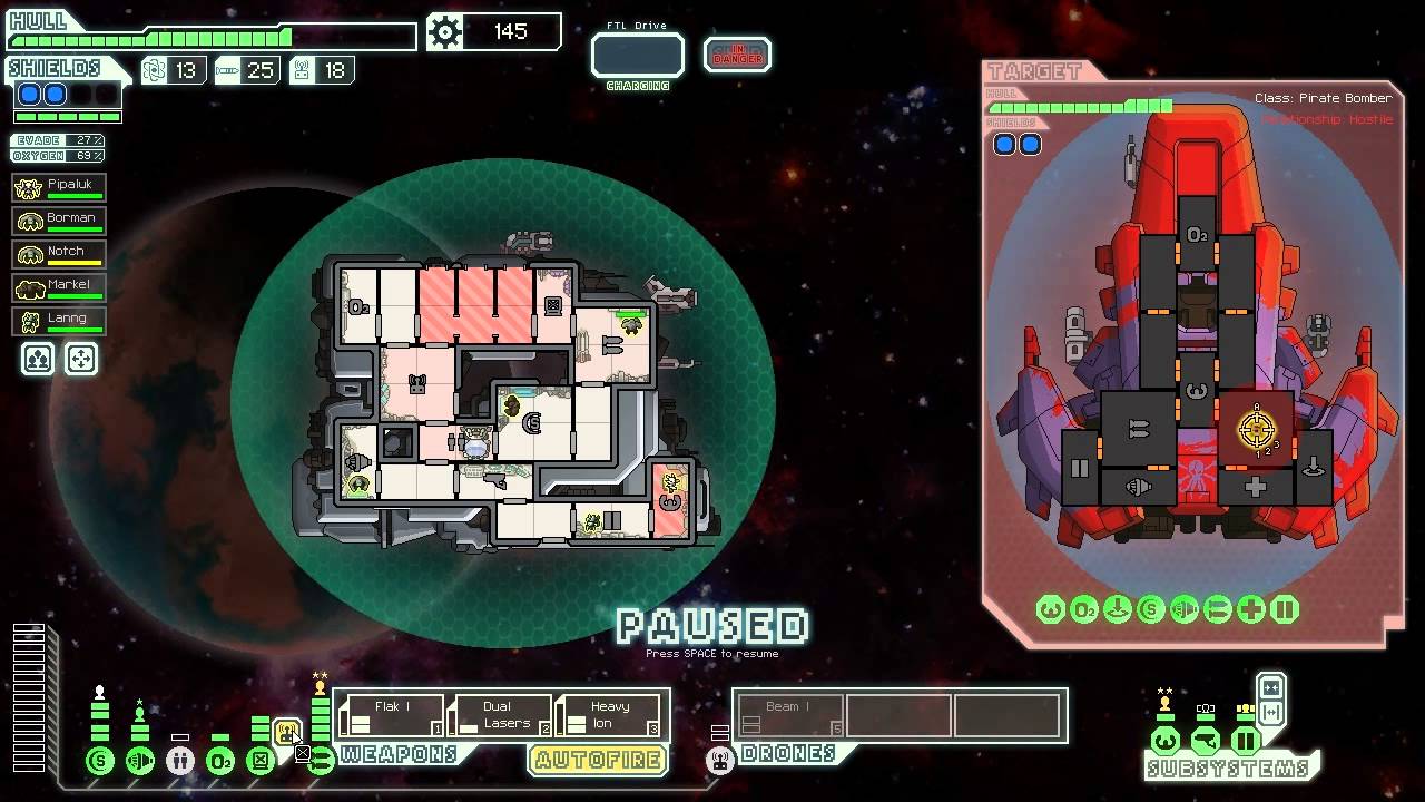 FTL: Advanced Edition - Hard Difficulty! - Full Walkthrough #25 - Engi ...