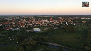 ➤ Luftaufnahme von Pasewalk (Landkreis Vorpommern-Greifswald) in Mecklenburg-Vorpommern