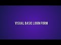 Visual Basic Tutorials - 1 - Login Form
