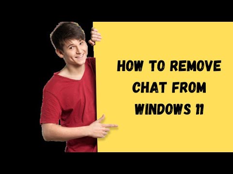 How to Remove Chat from Windows 11