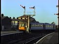 british rail regional railways class 31 loco hauled trains u0026 semaphores blackpool north sep 1994