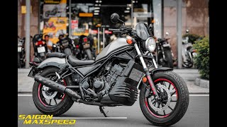 GEM CLASSIC EXHAUST FOR HONDA REBEL 300-500 | SAIGON MAXSPEED