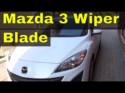 How To Change Wiper Blade On A Mazda 3 (2010) How To Change Wiper Blade On A Mazda 3 (2010)