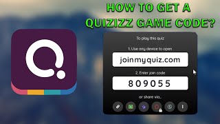 🙀How To Get a Quizizz Game Code? 🍁