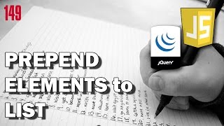 JQUERY EXERCISES Prepend list items
