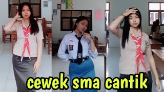 Cewek Pramuka Cantik | Seragam Ketat Rok Licin ‼️