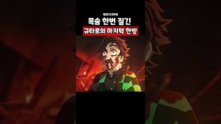 규타로의 마지막 한방 #귀멸의칼날