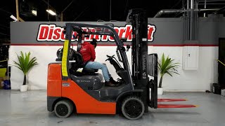 TOYOTA 8FGCU30 6,000 lb LP(Propane) #9181 - Forklift for Sale