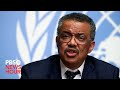 WATCH: WHO offers updates on COVID-19 pandemic