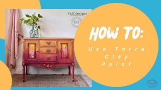 Boho Sideboard Makeover Using Terra Clay Paint